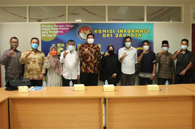 Berkunjung Ke Komisi Informasi DKI Jakarta, Komisi Informasi Provinsi Jambi Studi Tiru Monev Badan Publik
