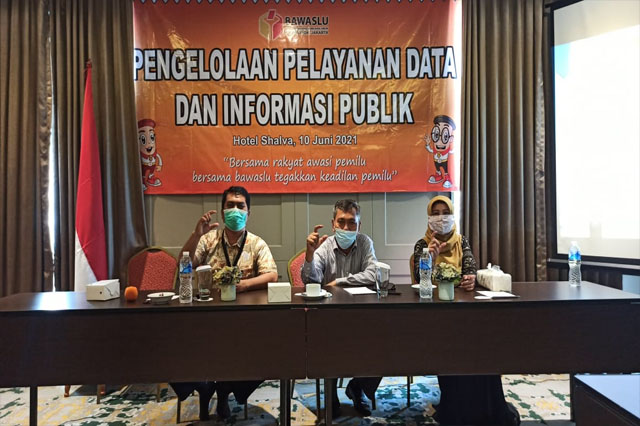 Hak Akses Penyelenggaraan Pemilu dan Pemilihan, KIP DKI Jakarta Dorong Bawaslu Tingkatkan Keterbukaan Informasi Publik