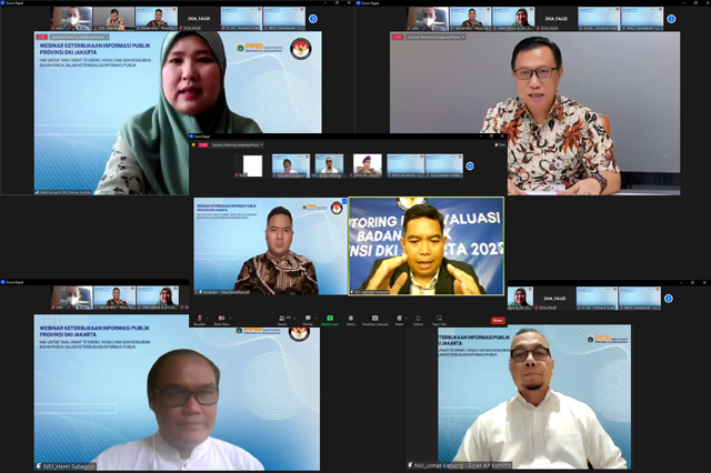 KI DKI Jakarta Sambut Baik Kolaborasi Dinas Kominfotik Gelar Webinar Hari Hak Untuk Tahu Sedunia