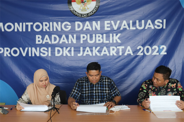 Komisi Informasi DKI Jakarta Maraton Lakukan Penilaian Presentasi Monev 46 Badan Publik DKI Jakarta