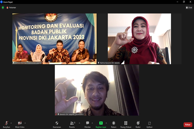 Bawaslu Provinsi DKI Jakarta Tuntas Paparkan Inovasi Komitmen Monev Keterbukaan Informasi Publik