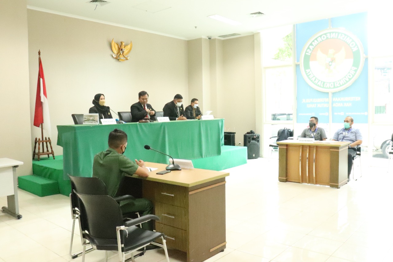 Sidang Sengketa Informasi Termohon PPID DKI Jakarta Digelar, Majelis Periksa Legal Standing Para Pihak