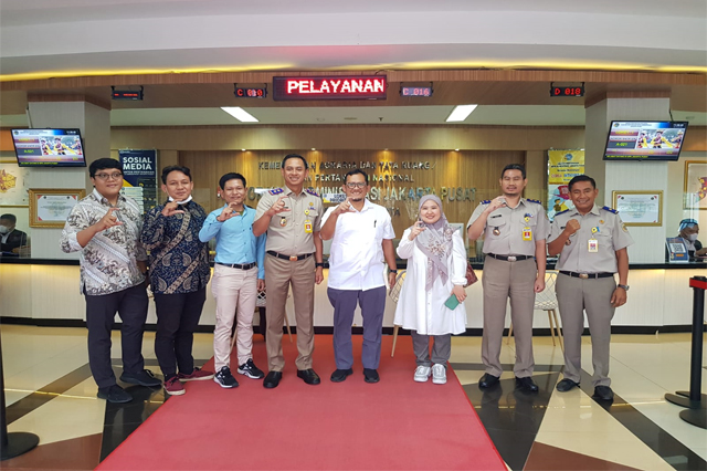 Gelar Visitasi, KI DKI Tinjau Tata Kelola Layanan Informasi Publik Kantor Pertanahan Jakarta Pusat
