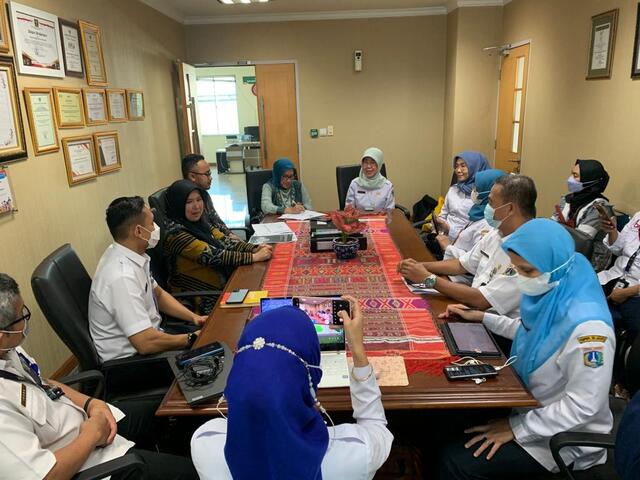 Komisioner KI DKI Hadiri Visitasi Anugerah Tinarbuka Dinkes DKI Jakarta