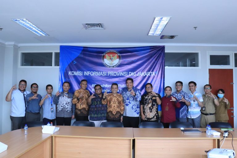KI DKI Terima Kunjungan Kerja KI Banten, Perkuat Keberhasilan Pelaksanaan E-Monev Tahun 2023