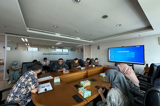 Visitasi ke Biro Kerja Sama Daerah Provinsi DKI, KI DKI Beri Pembekalan Tata Kelola Layanan Informasi Publik