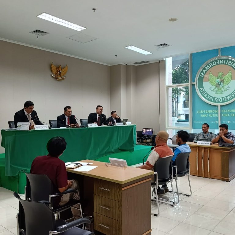 Masuk Tahap Pembuktian, Termohon PT Transjakarta Hadirkan Dua Orang Saksi di Sidang Sengketa Informasi Publik