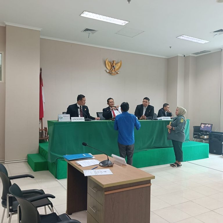PN Jakpus Hadiri Sidang Perdana Sengketa Informasi dengan PT Saeti Concretindo Wahana di KI DKI 