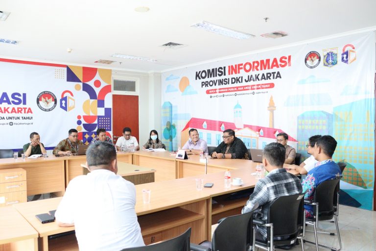 KI DKI Jakarta Terima KI Provinsi Kaltara Bahas Tata Kelola Kelembagaan Komisi Informasi