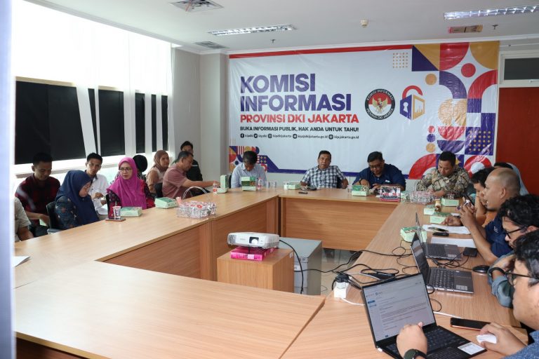 Diskominfotik Kota Palembang Studi Banding Ke KI DKI Jakarta, Bahas Proses Hingga Strategi Hadapi Sengketa Informasi
