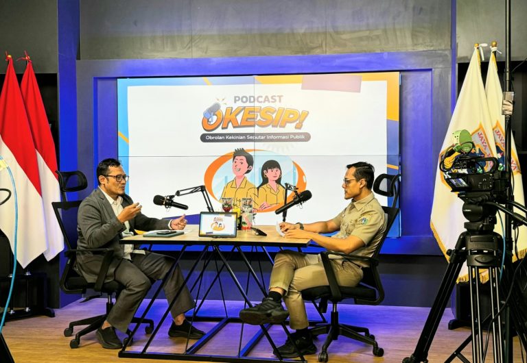 Wakil Ketua KI DKI Jakarta “Pecah Telur” Podcast Perdana PPID Provinsi DKI Jakarta