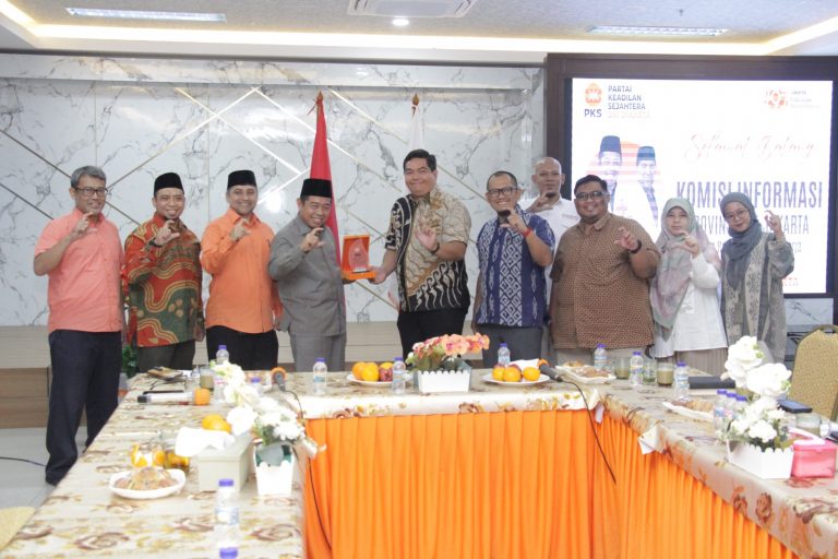 KI DKI Jakarta Dorong DPW PKS Prioritaskan Pengesahan Raperda KIP di Provinsi DKI Jakarta