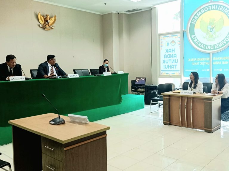 Majelis Komisioner Komisi informasi DKI Jakarta Tegaskan Pemohon Tidak Hadir Dua Kali Tanpa Alasan Jelas, Sengketa Gugur