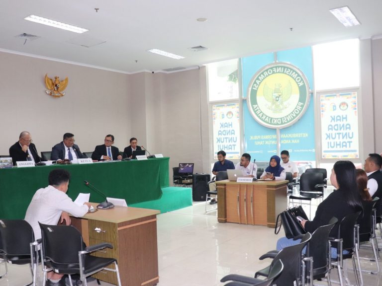 Sidang Sengketa Informasi P-APIJ terhadap Pemprov DKI, Majelis Komisioner KI DKI Jakarta Minta Pemohon Jelaskan Urgensi Permohonan