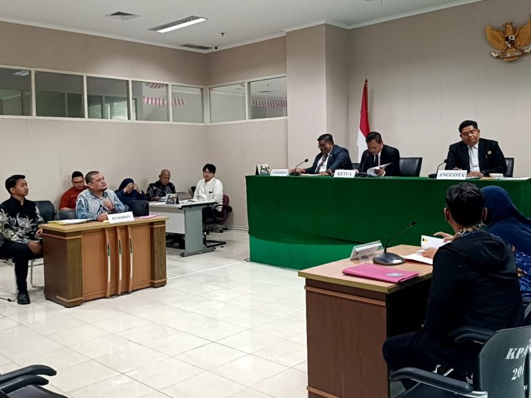 KI DKI Jakarta Gelar Sidang Pemeriksaan Awal Sengketa Informasi Publik antara Pemohon Murtadih dan Termohon Kelurahan Jagakarsa serta BPAD