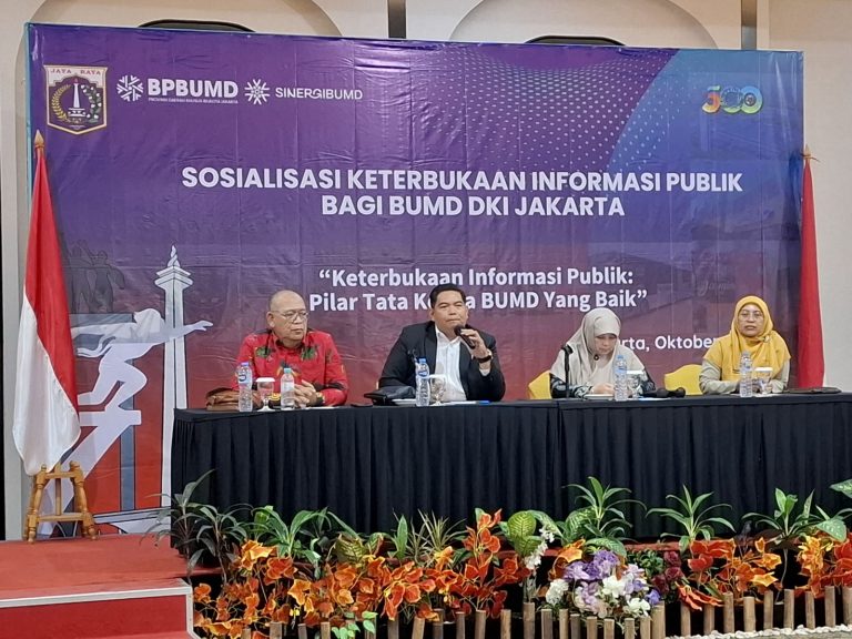 BP BUMD DKI Jakarta dan Komisi Informasi Dorong Implementasi GCG Lewat Keterbukaan Informasi