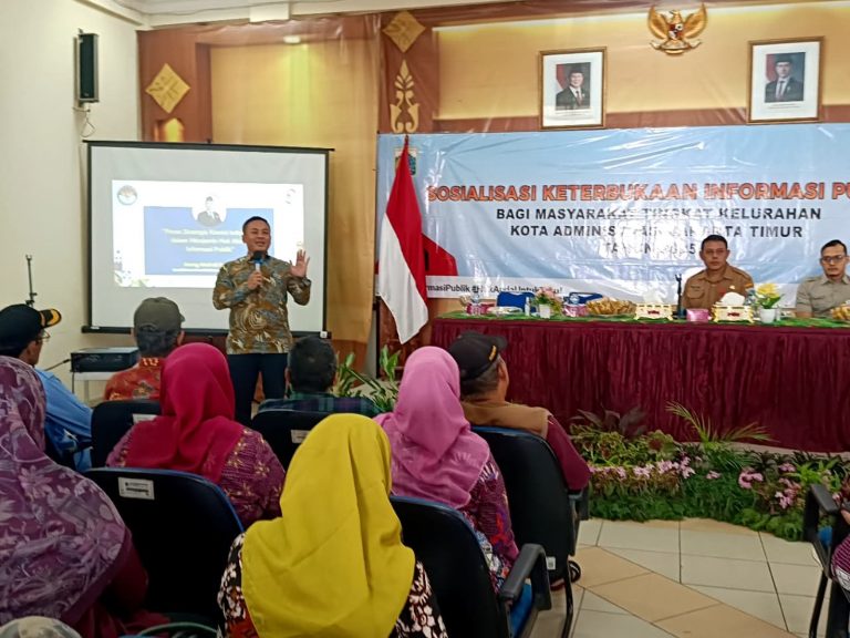 Komisi Informasi DKI Jakarta Sosialisasikan Pentingnya Keterbukaan Informasi Publik di Utan Kayu Utara