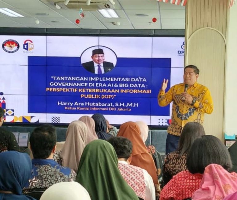 KI DKI Jakarta dan DPPAPP Soroti Urgensi Tata Kelola Data di Era AI dan Big Data