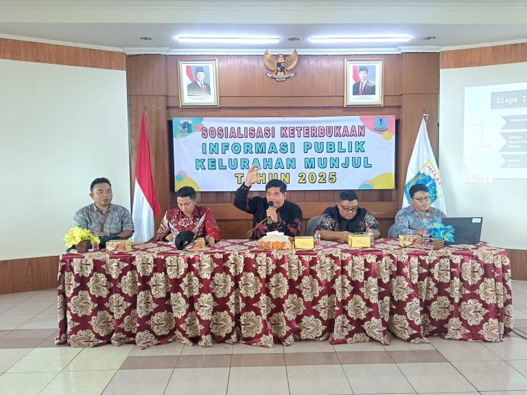 KI DKI Jakarta Sosialisasikan UU KIP di Kelurahan Munjul, Tekankan Hak Warga dalam Mengakses Informasi Publik