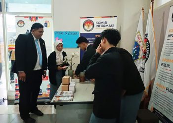 Sosialisasikan Keterbukaan Informasi, KI DKI Jakarta Pasang Booth di Area Kantor Graha Mental Spiritual