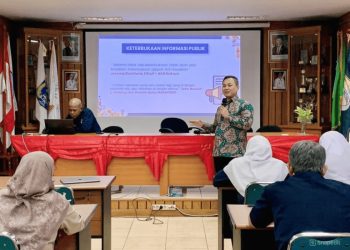 KI DKI Jakarta Sosialisasikan UU KIP dan Strategi Penguatan Layanan Informasi Publik di SMKN 8 Jakarta Selatan