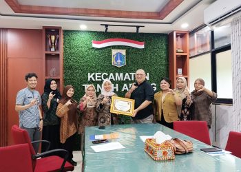 Nilai 83 di E-Monev 2025, KI DKI Jakarta Dorong Kecamatan Tanah Abang Raih Predikat Informatif