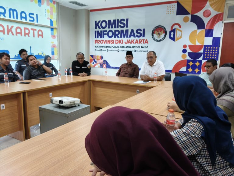 Tak Sekadar Silaturahmi, Bawaslu Jakpus Gali Strategi Informatif ke KI DKI Jakarta
