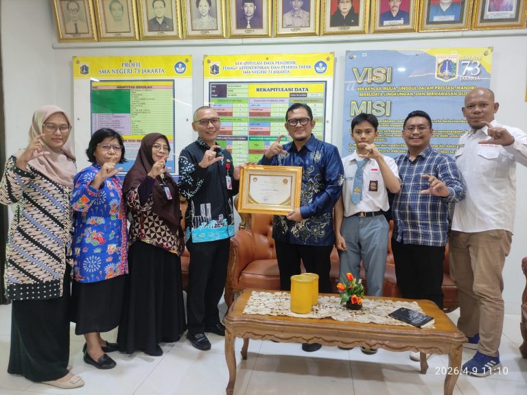 KI DKI Tekankan Pentingnya Digitalisasi, SMAN 73 Jakarta Selangkah Lagi Informatif