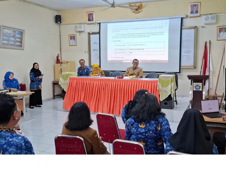 Visitasi ke SMAN 35 Jakarta, KI DKI Tekankan Peran Strategis Badan Publik dalam UU KIP