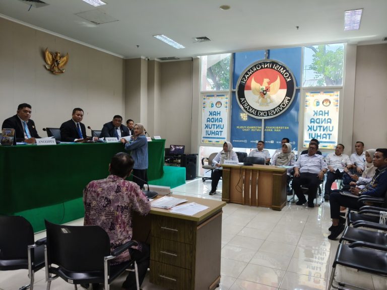 Sengketa Informasi 6 Termohon Sudin Digelar, Majelis Tegas Soal Legalitas dan Alur PPID