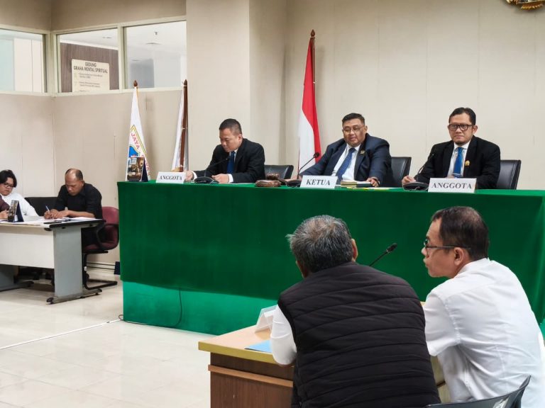 KI DKI Jakarta Tunda Sidang Pemeriksaan Awal Sengketa Informasi Publik Termohon BPN Jakarta Selatan