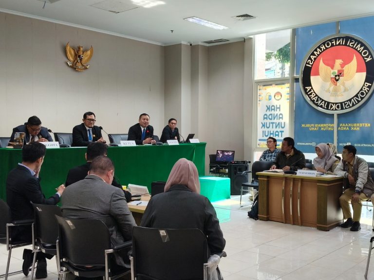 Pastikan Legal Standing Kuasa Pemohon, KI DKI Jakarta Tunda Sidang Pemeriksaan Awal Sengketa Informasi H. Murtadih