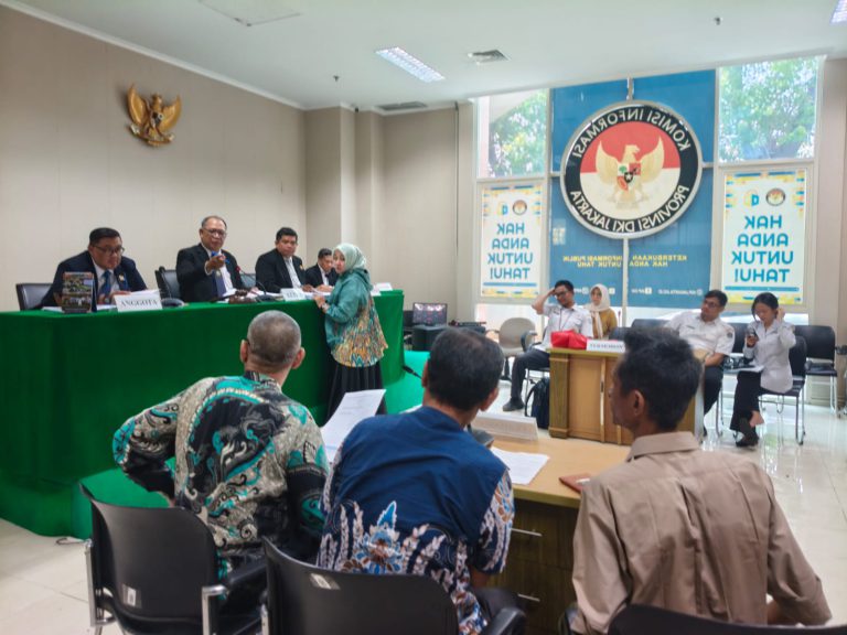 KI DKI Periksa Informasi Dikecualikan secara Tertutup Kelurahan Pegadungan dan Dinas Perumahan Rakyat dan Kawasan Permukiman (DPRKP) Provinsi DKI Jakarta