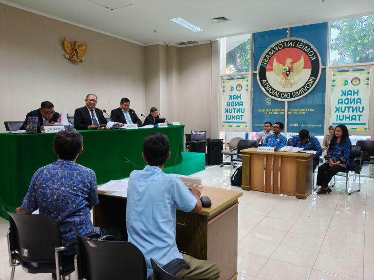 Bukti Belum Lengkap, KI DKI Tunda Sidang Sengketa Informasi P5AB
